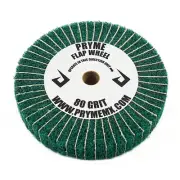 80 Grit 6" Flap Wheel | Abrasive Sanding Polishing Drum Buffing Bench Grinder