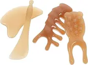 SHERCHPRY 1 Set Tool Set Durable Resin Body Scraper Scalp Massager for Facial Beauty Versatile Massage Tools for Head Enhance Skin Elasticity