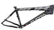 Kuota KOR 26'' Carbon MTB Frame Medium 19'' TT Tapered HT 9mm QR Black retro