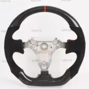 Real Carbon Fiber Alcantara Steering Wheel For 1999–2002 Nissan GT-R R34 Skyline