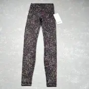 Lululemon Wunder Train Leggings Size 4 Topography Multi High-Rise Athleisure