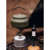 在飛比找ETMall東森購物網優惠-Thous Winds戶外燒水壺露營野炊不銹鋼1升咖啡壺茶壺