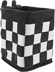 Milisten Multi Purpose Foldable Felt Bike Basket for Electric Scooters and Bicycles Lightweight Durable Large Capacity Easy Installation Portable Design for Daily Use