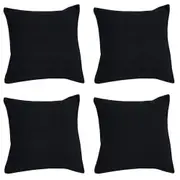 4PK Jason Commercial Parker Premium Cushion Filled 44x44cm Blue/Black 340GSM