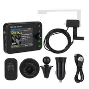 Dab Radio Receiver In Car Stereo Sound Digital Signal Broadcast Adapter Dab+ Antenna Bluetooth-Compatible Mp3 Fm Transmitter