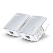TP-Link AV600 Powerline Ethernet Adapter Starter Kit 600Mbps HomePlug 300m Range