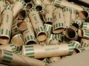 100 Coin-Tainer Paper Dime Wrappers. Pre-Crimped End Shotgun Rolls. Holds $5 ea