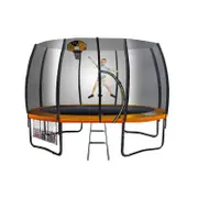 Kahuna 10ft Springless Trampoline With Basketball Set