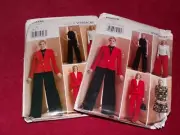 VOGUE #R10339 - LADIES HALTER JUMPSUIT-DRESS-JACKET-PANTS PATTERN 6-22 FF