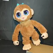 FurReal Peanut The Playful Monkey Interactive Toy 15" Open Box Complete Bottle
