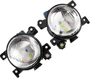 Compatible With Infiniti For QX50 2016-2017 1 Pair Front Fog Lights Front Bumper Mounted Driver Running Lights Driving Light 261504GA0A 261554GA0A Car fog light components