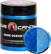 Eye Candy Pearls 25gr Dark Ocean Blue Mica Powder Pigments (Resin, Paint, Epoxy, Soaps, Nail Polish, Liquid Wraps)