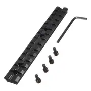 14Cm scope mount Picatinny / Rail Rail scope Mount 13 Slots Black