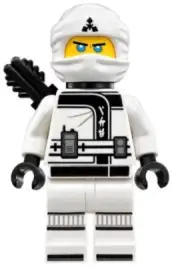 LEGO® Minifig njo0318 - Zane - The LEGO Ninjago Movie, Black Quiver