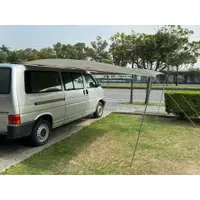 在飛比找蝦皮購物優惠-遮陽車床必備款 DIY 車邊帳 天幕3米*3米 簡配組 含強