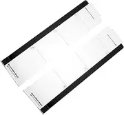OFFSCH 2Pcs Convenient Memo Board Transparent Message Boards with Phone Holders for Easy Access for Home Office Use for Organizing Notes and Messages