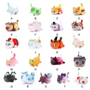 Cute Aphmau Cat Plush Doll Toy Soft Throw Pillow Decoration Kids Birthday Gifts