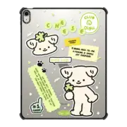 iPad Air 13-inch (M2/M3) iPad Impact Case Cheese with a clover