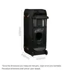 For JBL PartyBox 310 Speaker Protective Cover Dustproof Outdoor Storage Black