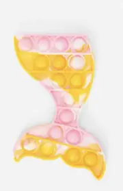 Justice MERMAID TAIL Pop Fidget Toy Sensory Stress Reliever New
