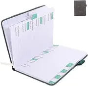 JEWEDECO Address Book Organizer Portable Book for Phone Numbers Addresses Small Pocket Fun Design for Easy Use for Home the Go