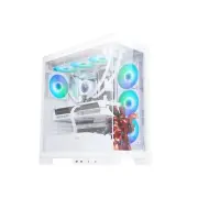 SAMA NEVIEW 4503 White Airflow Full Tower Case ATX PC Gaming Case Dual Temper...