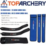 Toparchery Bow Riser Bag / Bow Limbs Bag for Takedown Recurve Case Protected Bag