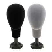 Flocking Foam Head Model Wigs Hat Glasses Display Stand Holder Rack Mannequin