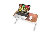 TaoTronics Foldable Laptop Table for Bed Lap Desks Height Adjustable Tray Table