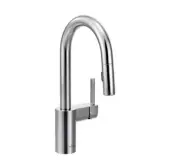 Moen Model 5965 Align 1.5 GPM Single Hole Pull Down Bar Faucet