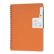 Nebula by Colorverse Casual A5 Notebook in Orange - Plain - NEW -CV-NebulaORP