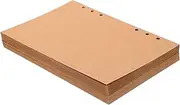TEHAUX Paper Binder Refills 60 Sheets A5 Loose-leaf Notebook Paper Notebook Refills Notepad Replacement