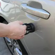 2pcs Suction Cup Dent Puller Handle Lifter Car Dent Puller Remover For Car Dent Repair, Glass, Tile, Mirror black