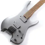Ibanez QX52-MGM (Metallic Gray Matte) Headless Electric Guitar with Gig Bag