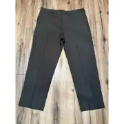 Ben Hogan Performance Mens Flat Front Pants Comfort Stretch Waistband Nine Iron