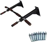 Oshhni Pull up Bar Wall Mounted Stable Portable Horizontal Bar Exercise Bar for Home and Commercial Gym Strength Training Equipmen