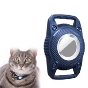 Protector Airtag Dog Collar Holder Water-resistant Airtag Case Compatible with Cat Dog Collar -Royal blue