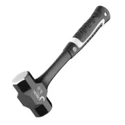 Z50 Sledge Hammer 2LB-3LB Heavy Duty One-Piece Forged Steel Non-Slip Handle for Brick Drilling Crack Hammering Construct