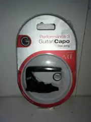 g7th performance 3 guitar capo, Steel String, Black , ART Tension Control