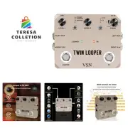 Looper Pedal, Stereo Guitar Loop Pedals, Guitar Effect Pedal Loop Station Mul...