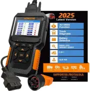 Heavy Duty Truck Scanner,Full System Diesel Diagnostic Scan Tool and Code Rea...