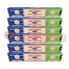 Incense Sticks SATYA DUAL NAG CHAMPA SPICE PATCHOULI Scents Aroma Fragrance