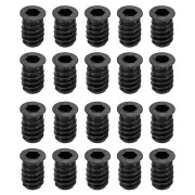 20Pcs Threaded Inserts, M6-1x17 Nut Threaded Inserts for Wood Working Tools