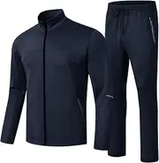 [TBMPOY] Men's Tracksuits Sweatsuits for Men Set Jogging Track Suits 2 Piece Casual Athletic Warm Up Sweat Suits Outfits