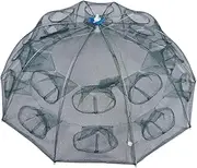 ＫＬＫＣＭＳ Portable Fishing Net Folded Multipurpose Fish Trap for Pond Outside Crabs