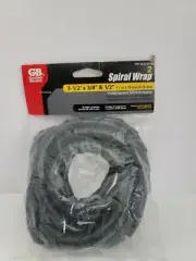 Gardner Bender 3.5-ft Spiral Wrap, Black