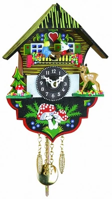 Black Forest Clock Black Forest House TU 61 PWQ NEW