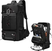 Travel Backpack, Great for Outdoor Sport, Hiking, Trekking, Camping Travel, Mountain Climbing，Carry On Backpack Durable Convertible Duffle Bag Fit for 15.6 Inch Laptop for Men and Women