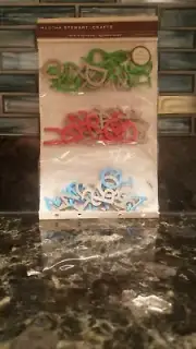Martha Stewart Crafts 111 Chipboard Letters NEW