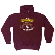 Lab Coats Not All Superheroes Wear Capes - Funny Novelty Hoodies Hoodie
